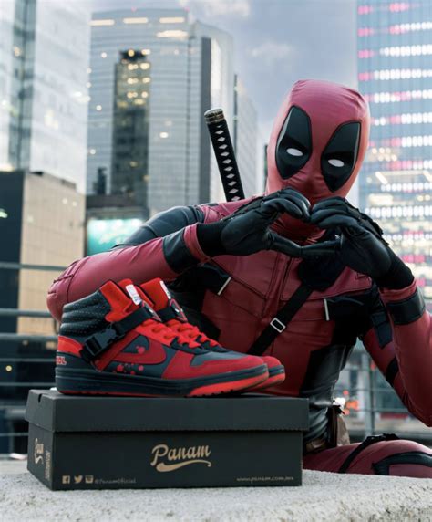 Panam Lanza Edici N Especial De Tenis Inspirados En Deadpool Y