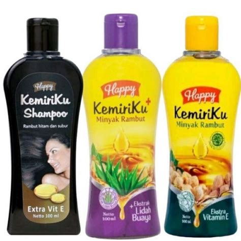 Jual Happy Kemiriku Shampoo Dan Minyak Rambut Shopee Indonesia