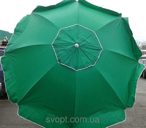 Зонт круглый (2,5м) с серебряным напылением и клапаном | Зонты, Базары ...