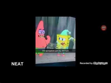 Did Spongebob Just Say Fuck Youtube