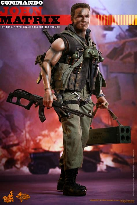 Onesixthscalepictures Hot Toys Commando JOHN MATRIX Latest Product News For 1 6 Scale Figures