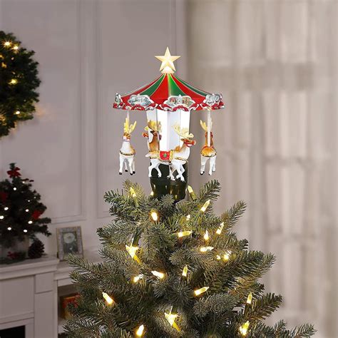 This Animated Christmas Tree Topper Is The Final Touch That Takes Your