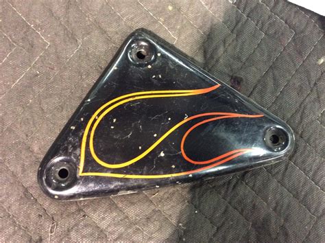82 03 Harley Sportster Chrome Ignition Module Trim Cover 66328 82t