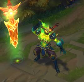 Infernal Shen Chroma skin - League of Legends skin