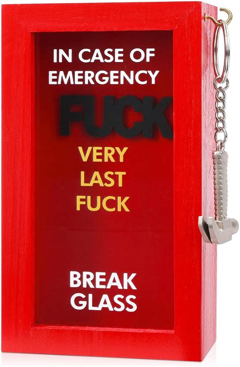 Amazon JULEASEL Fucks To Give Very Last Fuck Emergency Box W Hammer Fun Gag Gift For Best