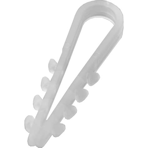 Дюбель-хомут для круглого кабеля BYLECTRICA ДХК 5-10(100шт.) - выгодная ...