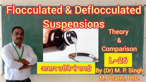 Flocculated And Deflocculated Suspensions Mechanism Comparisons