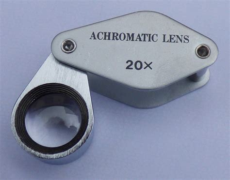 Hand Magnifier 65mm Diameter X2 Magnification Glass Lens — Als
