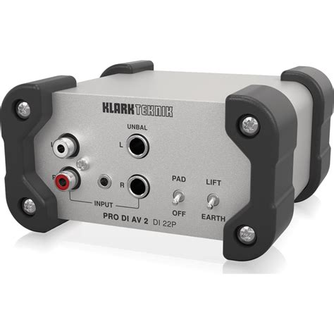 Klark Teknik Di 22p Passive Stereo Di Box Cannon Sound And Light