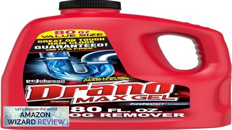 Drano Max Gel Drain Clog Remover And Cleaner For Shower Or Sink Review