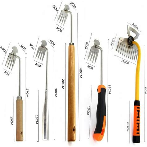 Shenzhyiqimr Efficient Upgraded Manual Gardening Hand Weeder Tool With