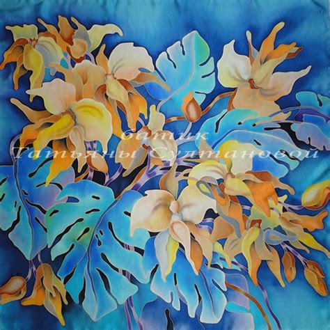 платок "Южная ночь" в интернет-магазине на Ярмарке Мастеров | Платки ...