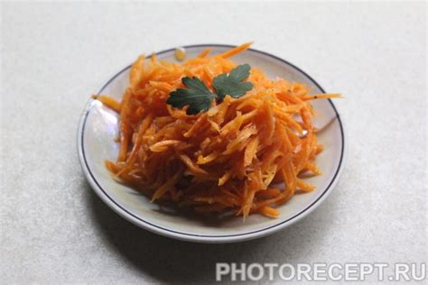Морковка по-корейски - рецепт приготовления