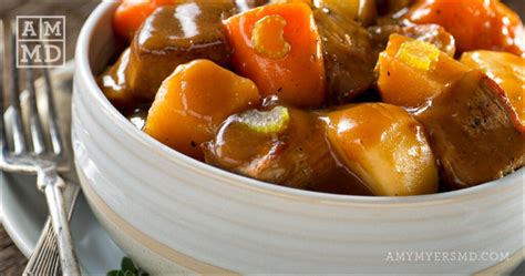 Slow Cooker Bison And Vegetable Stew Amy Myers Md