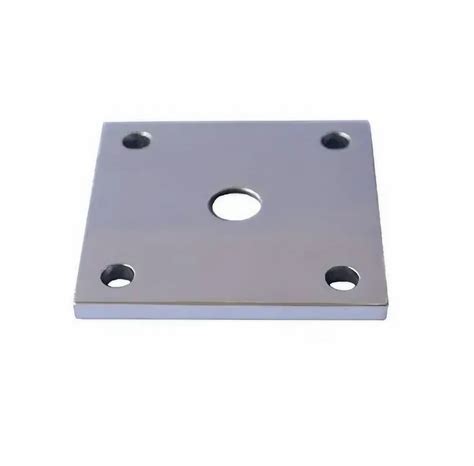 Mild Steel Pin Hole Square Plate Size 10x10 Inch Lxw At Rs 70 Kg In