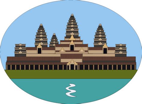 Angkor Wat Free Vector Clipart Images On