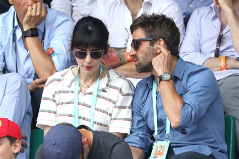 Photo Nolwenn Leroy Et Son Compagnon Arnaud Cl Ment Dans Les Tribunes