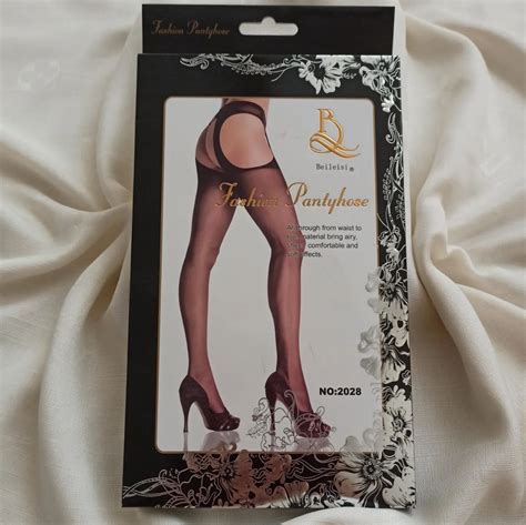 جوراب شلواری شیشه‌ای فاق باز Beileisi مدل 2028