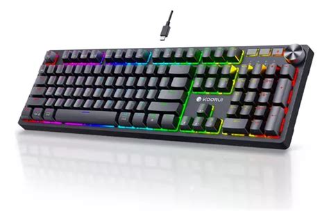 Teclados Para Jogos Koorui Mk Teclas Hot Swappable Re Parcelamento Sem Juros