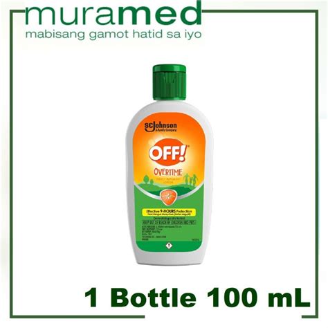 Off Overtime Insect Repellent Lotion 100 Ml Lazada Ph