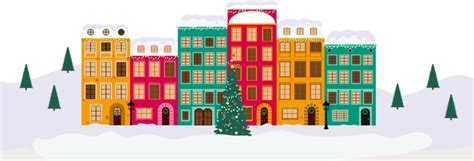 Christmas Town Pngs For Free Download