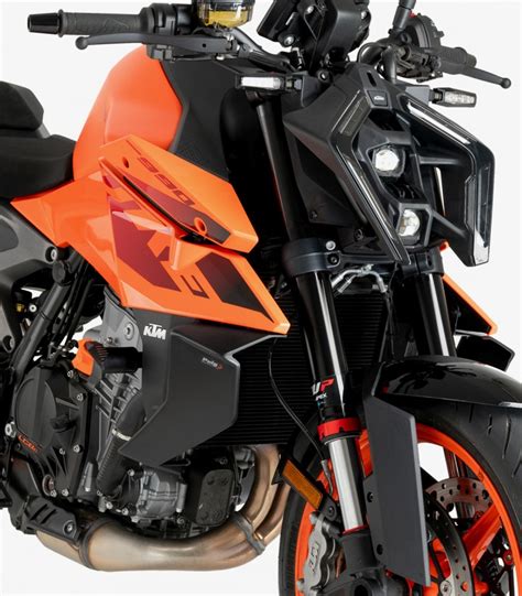 Naked Side Winglets 22174J For KTM 990 Duke R 24 25 Matte Black By Puig