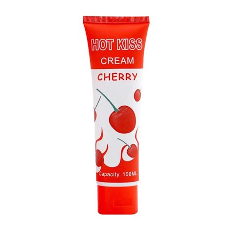 Gel bôi trơn hương cherry Hot Kiss Cream tuýp ml