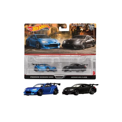 Pack Subaru BRZ Pandem Y Lexus RC GT3 HOT WHEELS PREMIUM 1 64 RCimportstore