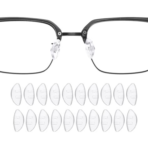 Eyeglass Nose Pad Thickness Anti-Slip Glasses Nose Grips Double Hole