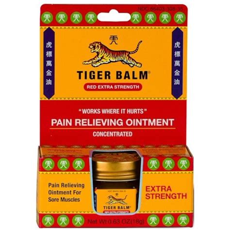 Tiger Balm Red - Healing Waters Clinic & Herb Shop