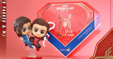 Hot Toys Reveals Spider Man Peter Parker MJ Cosbaby Set
