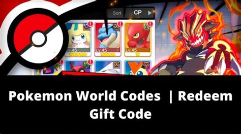 Pokemon World Codes Wiki Redeem Gift Code January 17 2025 MrGuider