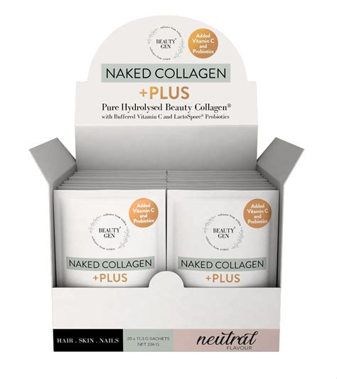 Beauty Gen Naked Plus Sachets Carton Of Mediboom
