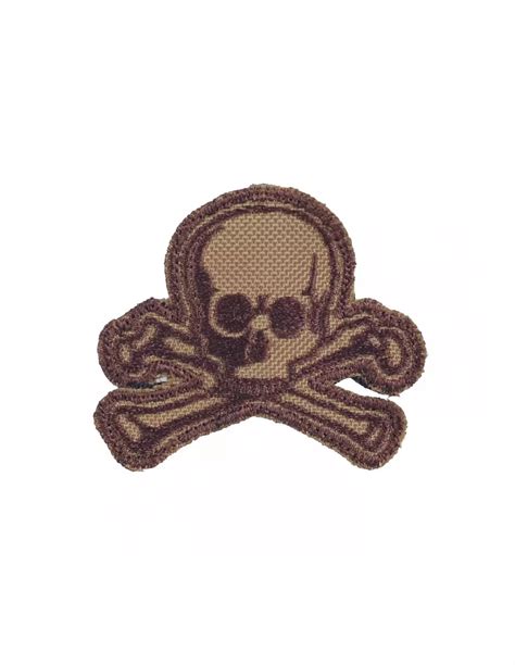 M Tac® Old Skull Patch Coyote