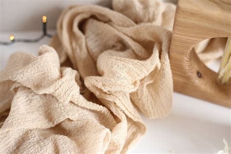 BEIGE Gauze Runner Table Runner Gauze Runner Beige Table Decor Beige Centerpiece Nude