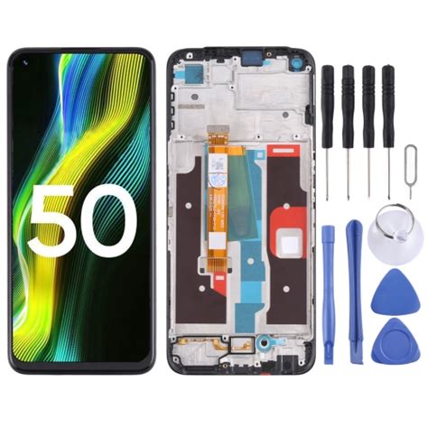 สำหรับ Realme Narzo 50 4G RMX3286 OEM หน้าจอ LCD Digitizer Full ...