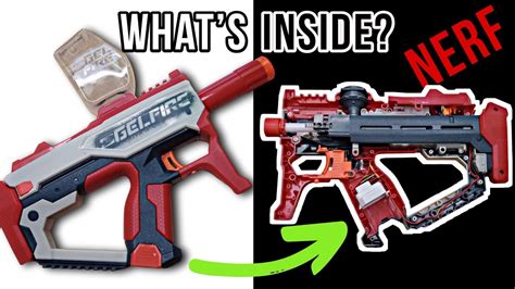 What S Inside Nerf Gelfire Mythic Gel Blaster How To Take Apart Put