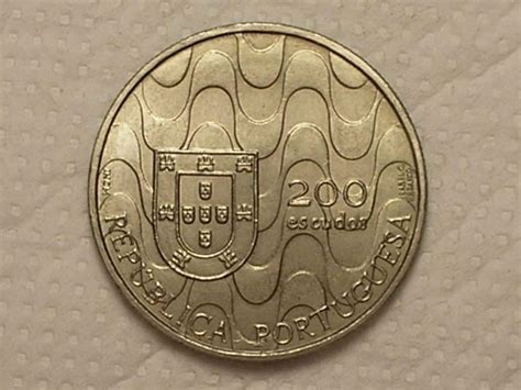 Portugal 200 Escudos 1992 Pres da comunidade Européia Ni Flor