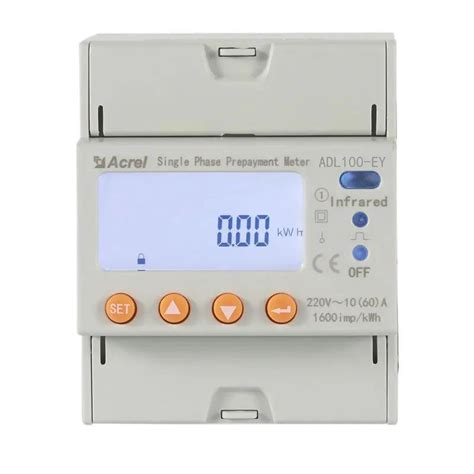 Acrel Adl100 Single Phase Prepaid Energy Meter China Prepaid Energy