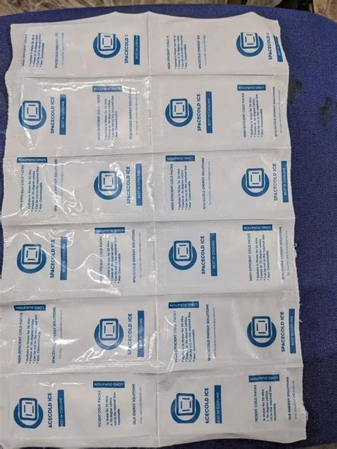 Disposable Ice Pack At Best Price In Palani By Spacecold Energy