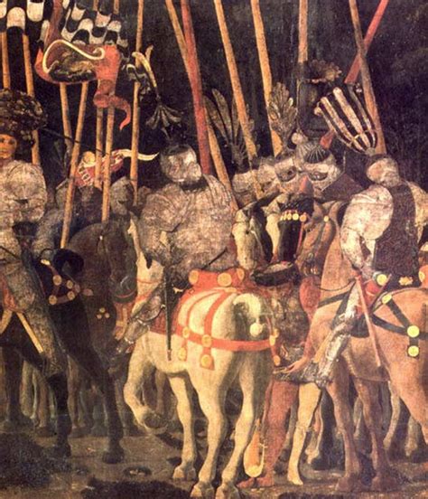 La Battaglia Di San Romano Di Paolo Uccello