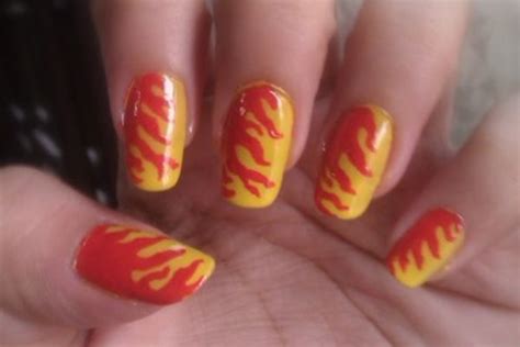 fire nail art designs for 2015 - Styles 7