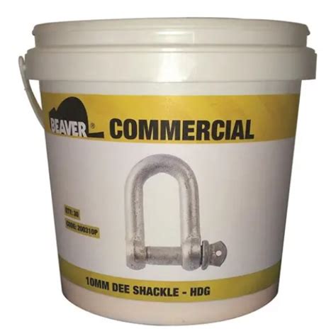 P Beaver Hot Dipped Galvanised Commercial Dee Mm Shackles Direct Uniforms Australia
