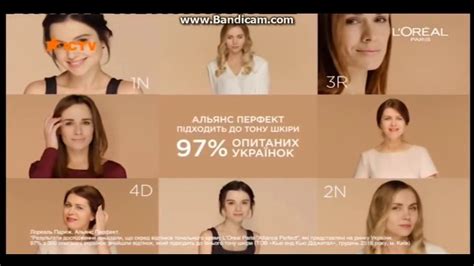 Реклама Alliance Perfect от Loreal Paris/ тональный крем Альянс Перфект ...