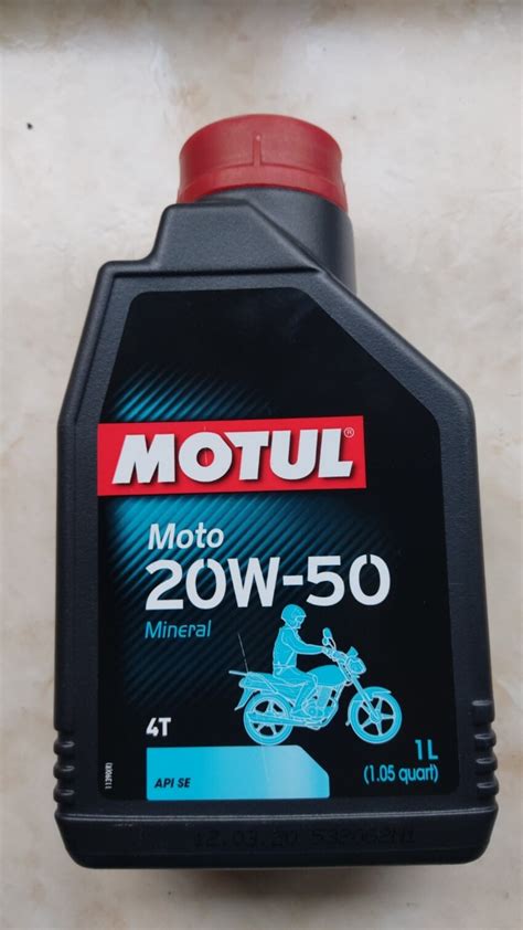 Motul 20/50 1litre 4T motorsiklet yağı - Motosiklet - 952156242