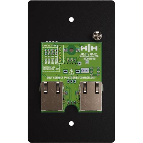 Volume Wall Controller With Source Select Audio Source Wa