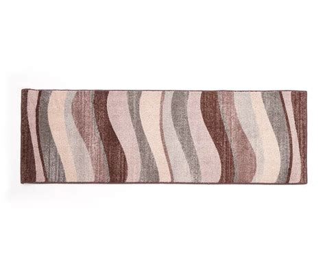 Broyhill Mauve And Gray Wave Runner Rug 20 X 60 Big Lots