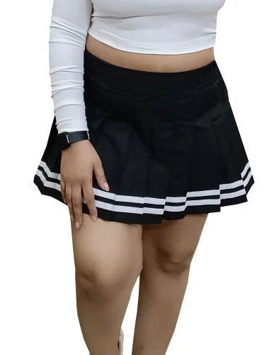 La Festiya Mini Skater Skirt For Girls Casual And Sports Wear Color