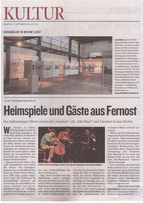 kleine zeitung denkmaler  neuem licht architektur haus karnten