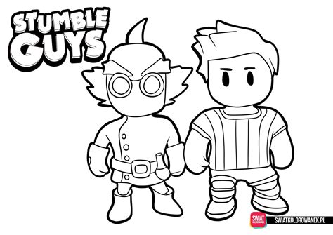 Kolorowanka Stumble Guys Mr Stumble Coloring Pages Porn Sex Picture